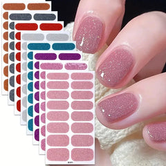 DIY Gel Nail Stickers