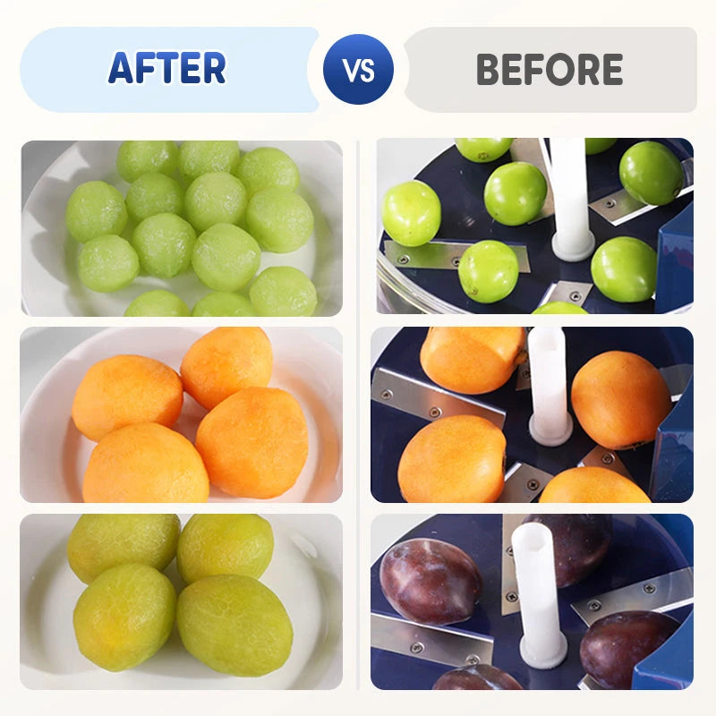 Portable Automatic Electric Fruit Peeler with USB Rechargeable Motor